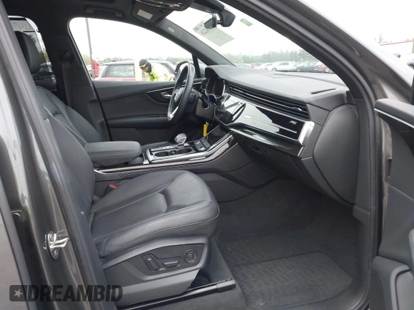2023 Audi Q7 Premium Plus with VIN WA1LCBF75PD002182, listed as a IAAI auction lot 41660226 with 19,164 mi miles and . Bid and sale history available at DreamBid. Image 5.