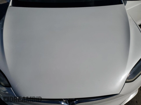 2016 Tesla Model X P90D with VIN 5YJXCBE48GF000255, listed as a Copart auction lot 49186565 with 0 mi miles and Salvage Title. Bid and sale history available at carsss.com. Image 12.