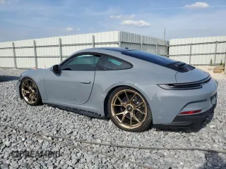 2024 Porsche 911 GT3 with VIN WP0AC2A90RS263286, listed as a Copart auction lot 51160205 with 5,735 mi miles and Salvage Title. Bid and sale history available at carsss.com. Image 2.