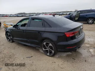 2020 Audi A3 Sedan S line Premium Plus with VIN WAUJEGFF3LA104892, listed as a Copart auction lot 82777233 with 83,297 mi miles. Bid and sale history available at carsss.com. Image 2.