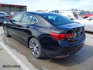 2016 Acura TLX Tech with VIN 19UUB1F5XGA015812, listed as a IAAI auction lot 41871181 with 135,638 mi miles. Bid and sale history available at carsss.com. Image 3.