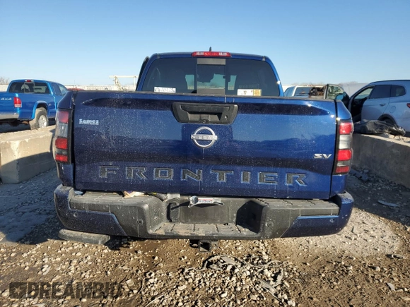 2023 Nissan Frontier SV with VIN 1N6ED1EJ2PN607691, listed as a Copart auction lot 42690445 with 14,533 mi miles and Salvage title. Bid and sale history available at DreamBid. Image 6.