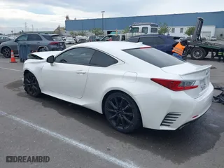 2016 Lexus RC 200t with VIN JTHHA5BC4G5001233, listed as a IAAI auction lot 41605137 with 85,436 mi miles. Bid and sale history available at carsss.com. Image 3.