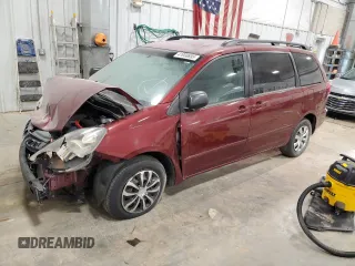 2010 Toyota Sienna CE with VIN 5TDKK4CC6AS325430, listed as a Copart auction lot 41908895 with 180,617 mi miles and Non Repairable. Bid and sale history available at DreamBid. Image 1.