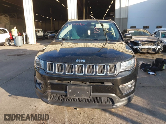 2021 Jeep Compass Latitude with VIN 3C4NJDBB4MT600215, listed as a IAAI auction lot 41335717 with 78,473 mi miles and . Bid and sale history available at DreamBid. Image 13.