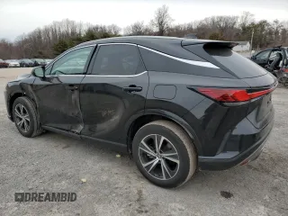 2023 Lexus RX with VIN 2T2BAMCA7PC025247, listed as a Copart auction lot 43872945 with 31,706 mi miles and Salvage Title. Bid and sale history available at carsss.com. Image 2.