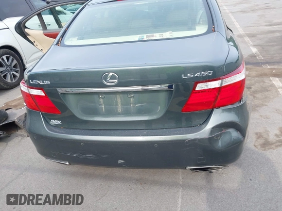2007 Lexus LS 460 with VIN JTHBL46F475037017, listed as a IAAI auction lot 42291980 with 245,333 mi miles and . Bid and sale history available at DreamBid. Image 16.