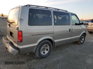 2002 GMC Safari with VIN 1GKDM19XX2B510542, listed as a Copart auction lot 87019404 with 232,100 mi miles and Salvage Title. Bid and sale history available at carsss.com. Image 3.