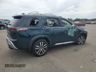 2022 Nissan Pathfinder Platinum with VIN 5N1DR3DK5NC262389, listed as a Copart auction lot 64742985 with 39,985 mi miles and Salvage title. Bid and sale history available at DreamBid. Image 3.