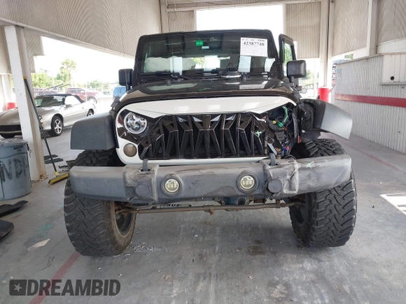 2018 Jeep Wrangler Sport S with VIN 1C4GJWAG3JL927925, listed as a IAAI auction lot 42387748 with 48,447 mi miles and . Bid and sale history available at DreamBid. Image 12.