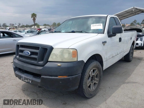 2005 Ford F-150 XL with VIN 1FTRF12WX5NB13462, listed as a IAAI auction lot 42415840 with 216,932 mi miles and . Bid and sale history available at DreamBid. Image 18.