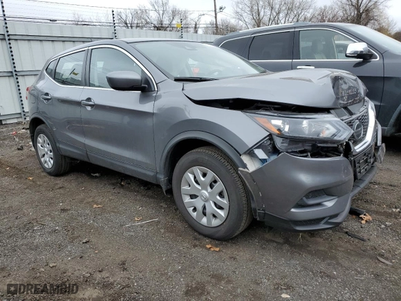 2020 Nissan Rogue Sport S with VIN JN1BJ1CW0LW390677, listed as a Copart auction lot 49543995 with 20,618 mi miles and Salvage Title. Bid and sale history available at carsss.com. Image 4.