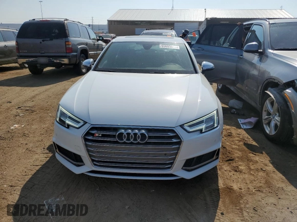 2018 Audi S4 Premium Plus with VIN WAUB4AF45JA201009, listed as a Copart auction lot 65605514 with 69,900 mi miles and Salvage Title. Bid and sale history available at carsss.com. Image 5.