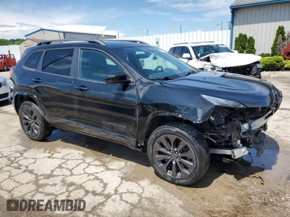 2019 Jeep Cherokee Limited with VIN 1C4PJMDN8KD367068, listed as a Copart auction lot 58315425 with 74,046 mi miles and Salvage title. Bid and sale history available at DreamBid. Image 4.