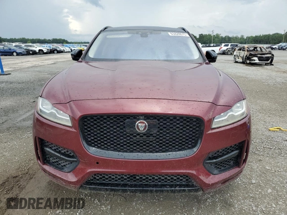 2017 Jaguar F-Pace 35t R-Sport with VIN SADCL2BV6HA495985, listed as a Copart auction lot 63428675 with 134,403 mi miles and Clean title. Bid and sale history available at DreamBid. Image 5.