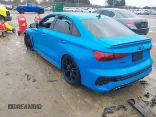 2024 Audi RS 3 z VIN WUAG4DGY9RA902002, wystawiony jako IAAI lot #41061998 z przebiegiem 21 276 mil mil oraz . Historia ofert i sprzedaży dostępna na DreamBid. Obrazek 3.