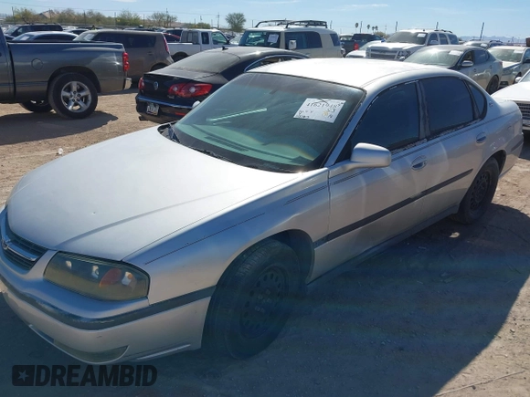 2001 Chevrolet Impala with VIN 2G1WF52E019363087, listed as a IAAI auction lot 41621948 with 128,163 mi miles and . Bid and sale history available at DreamBid. Image 2.