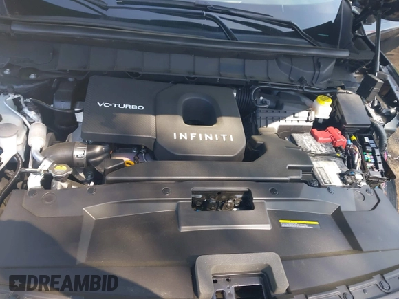 2025 Infiniti QX60 Luxe z VIN 5N1AL1FS8SC351486, wystawiony jako IAAI lot #42142372 z przebiegiem 2 249 mil mil oraz . Historia ofert i sprzedaży dostępna na DreamBid. Obrazek 10.