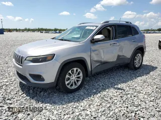 2019 Jeep Cherokee Latitude with VIN 1C4PJLCB5KD344560, listed as a Copart auction lot 51291715 with 15,710 mi miles and Non Repairable. Bid and sale history available at carsss.com. Image 1.