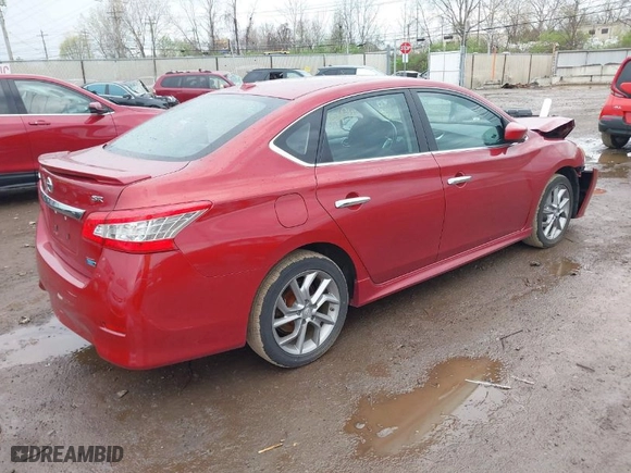 2014 Nissan Sentra SV with VIN 3N1AB7AP1EY262337, listed as a IAAI auction lot 41958717 with 132,976 mi miles. Bid and sale history available at carsss.com. Image 4.
