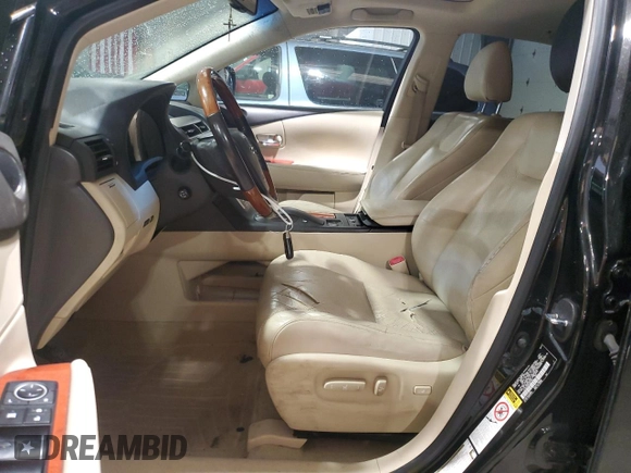 2012 Lexus RX 450h with VIN JTJBC1BA4C2427764, listed as a Copart auction lot 62687665 with 176,408 mi miles and Salvage title. Bid and sale history available at DreamBid. Image 7.