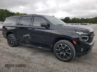 2024 Chevrolet Suburban RST with VIN 1GNSKEKD2RR331520, listed as a Copart auction lot 72084714 with 1,417 mi miles and Salvage title. Bid and sale history available at DreamBid. Image 4.