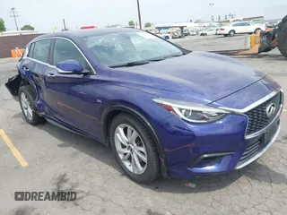 2018 Infiniti QX30 Luxury with VIN SJKCH5CP2JA056994, listed as a IAAI auction lot 42429273 with 48,048 mi miles and . Bid and sale history available at DreamBid. Image 1.