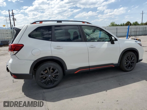 2021 Subaru Forester Special Sports with VIN JF2SKARC4MH461216, listed as a Copart auction lot 60692705 with 60,769 mi miles and Salvage title. Bid and sale history available at DreamBid. Image 3.