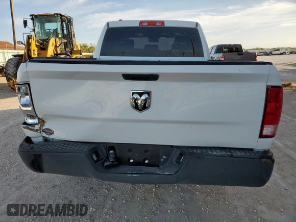 2022 Ram 1500 Tradesman with VIN 1C6RR6FG9NS161793, listed as a Copart auction lot 59512035 with 34,102 mi miles and Salvage title. Bid and sale history available at DreamBid. Image 6.