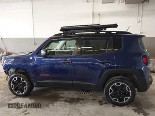 2016 Jeep Renegade Trailhawk with VIN ZACCJBCT0GPD29118, listed as a IAAI auction lot 42406839 with 107,952 mi miles and . Bid and sale history available at DreamBid. Image 14.
