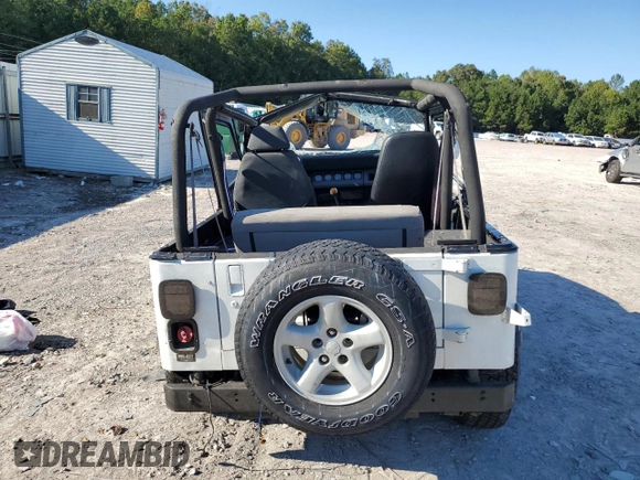 1993 Jeep Wrangler with VIN 1J4FY29S8PP227368, listed as a Copart auction lot 74816224 with 120,269 mi miles and Salvage Title. Bid and sale history available at carsss.com. Image 6.