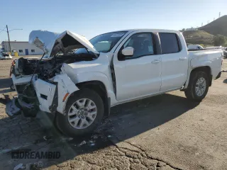 2022 Nissan Frontier SV with VIN 1N6ED1EJ6NN649455, listed as a Copart auction lot 46920565 with 82,689 mi miles and Salvage Title. Bid and sale history available at carsss.com. Image 1.