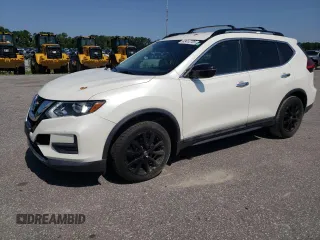 2017 Nissan Rogue SV with VIN 5N1AT2MT3HC810708, listed as a Copart auction lot 63412705 with 103,997 mi miles and Salvage title. Bid and sale history available at DreamBid. Image 1.