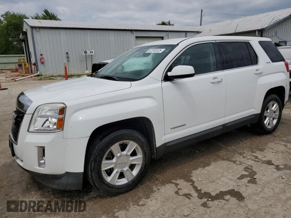 2011 GMC Terrain SLE-1 with VIN 2CTALMEC5B6251245, listed as a Copart auction lot 57318125 with 113,243 mi miles and Salvage title. Bid and sale history available at DreamBid. Image 1.