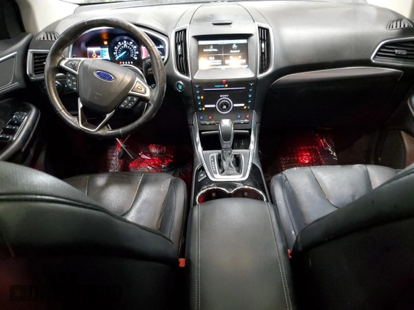 2015 Ford Edge Titanium with VIN 2FMTK4K96FBB69792, listed as a Copart auction lot 45319865 with 158,335 mi miles and Salvage Title. Bid and sale history available at carsss.com. Image 8.