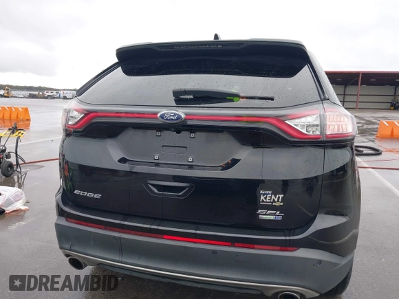 2018 Ford Edge SEL with VIN 2FMPK4J96JBC15407, listed as a IAAI auction lot 39167975 with 94,297 mi miles. Bid and sale history available at carsss.com. Image 17.