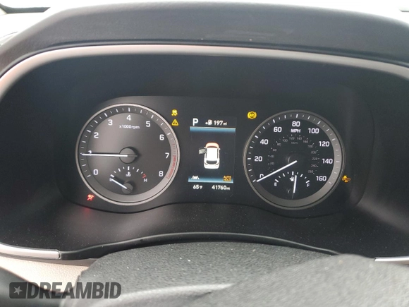 2021 Hyundai Tucson Ultimate with VIN KM8J33AL8MU371486, listed as a Copart auction lot 43250025 with 41,760 mi miles and Salvage title. Bid and sale history available at DreamBid. Image 9.