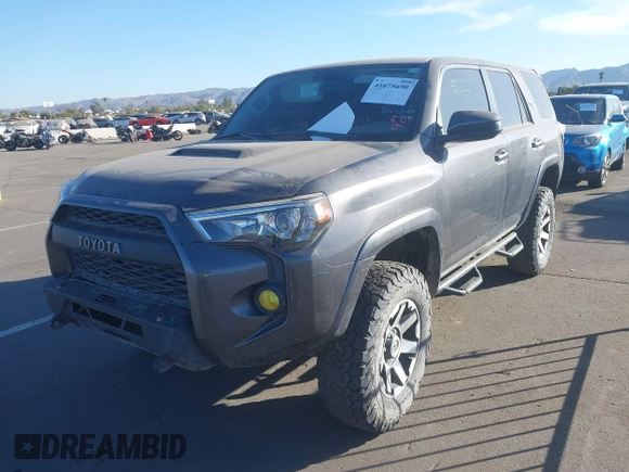2018 Toyota 4Runner SR5 with VIN JTEBU5JR8J5512452, listed as a IAAI auction lot 41075690 with 52,750 mi miles. Bid and sale history available at carsss.com. Image 17.