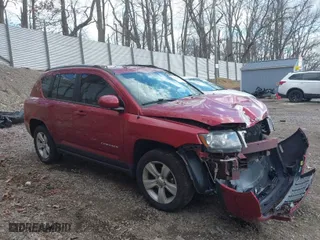 2014 Jeep Compass Latitude with VIN 1C4NJDEB3ED846496, listed as a IAAI auction lot 41892963 with 111,914 mi miles. Bid and sale history available at carsss.com. Image 1.