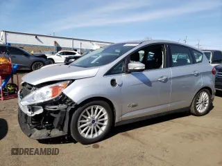 2014 Ford C-Max Energi SEL with VIN 1FADP5CU9EL511856, listed as a Copart auction lot 48197815 with 55,125 mi miles and Salvage Title. Bid and sale history available at carsss.com. Image 1.