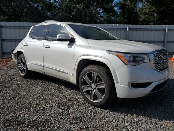 2017 GMC Acadia Denali with VIN 1GKKNPLS8HZ195101, listed as a Copart auction lot 86453314 with Not Provided miles and Salvage Title. Bid and sale history available at DreamBid. Image 4.