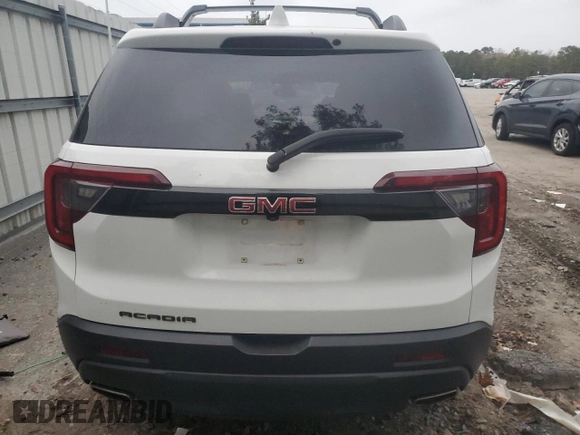 2021 GMC Acadia SLT with VIN 1GKKNML44MZ122124, listed as a Copart auction lot 86157074 with 70,376 mi miles and Salvage Title. Bid and sale history available at DreamBid. Image 6.