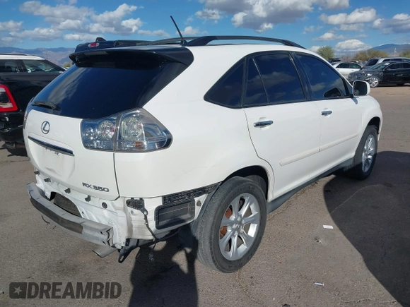 2009 Lexus RX 350 with VIN 2T2GK31U39C064074, listed as a IAAI auction lot 41573605 with 202,167 mi miles and . Bid and sale history available at DreamBid. Image 4.