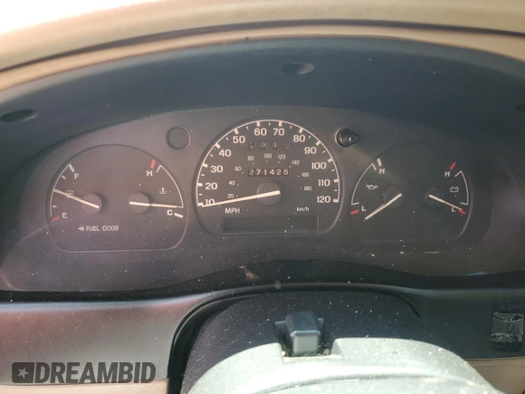 2000 Ford Ranger XL with VIN 1FTYR14VXYTA70121, listed as a Copart auction lot 56024985 with 271,426 mi miles and Salvage title. Bid and sale history available at DreamBid. Image 9.