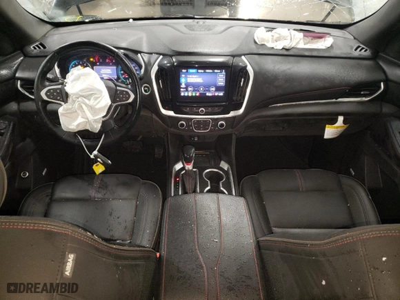 2023 Chevrolet Traverse RS with VIN 1GNEVJKW7PJ237109, listed as a Copart auction lot 45982665 with 26,971 mi miles and Salvage Title. Bid and sale history available at carsss.com. Image 8.