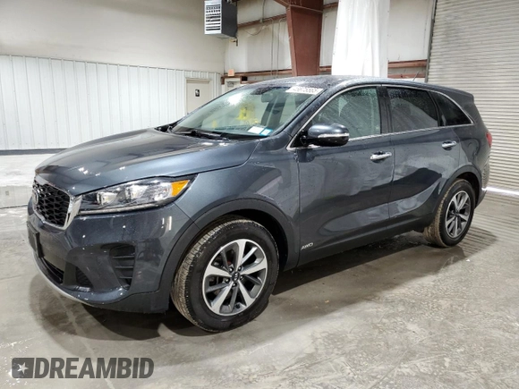 2020 Kia Sorento LX V6 with VIN 5XYPGDA51LG664690, listed as a Copart auction lot 45675565 with 48,553 mi miles and Salvage Title. Bid and sale history available at carsss.com. Image 1.