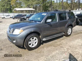 2008 Nissan Pathfinder S with VIN 5N1AR18UX8C616320, listed as a Copart auction lot 51181045 with 187,695 mi miles and Salvage Title. Bid and sale history available at carsss.com. Image 1.