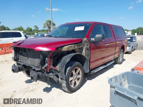 2018 Ford F-150 XL z VIN 1FTEX1C5XJKD87760, wystawiony jako IAAI lot #42016828 z przebiegiem 121 297 mil mil oraz . Historia ofert i sprzedaży dostępna na DreamBid. Obrazek 17.