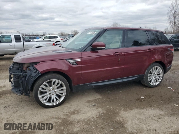 2016 Land Rover Range Rover Sport HSE with VIN SALWR2KF3GA634462, listed as a Copart auction lot 52720335 with 149,289 mi miles and Clean title. Bid and sale history available at DreamBid. Image 1.