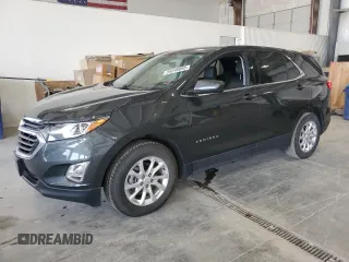 2020 Chevrolet Equinox LT z VIN 3GNAXJEV1LS525910, wystawiony jako Copart lot #54248095 z przebiegiem 50 571 mil mil oraz Szkoda całkowita • Salvage title. Historia ofert i sprzedaży dostępna na DreamBid. Obrazek 1.